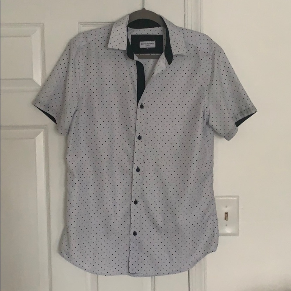 Berto Romani short sleeve button down